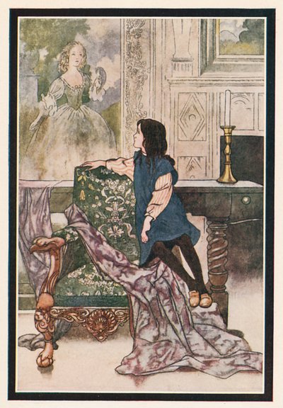 There was a Stiff, Plain Little Girl rather like herself by Charles Robinson